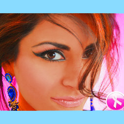 Seema Sugandh for Pink Runway Breast Cancer Awareness and Research Supporting the Extinction of Cancer Through Fashion